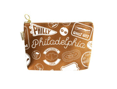 Philadelphia Pins & Patches Zipped Pouch