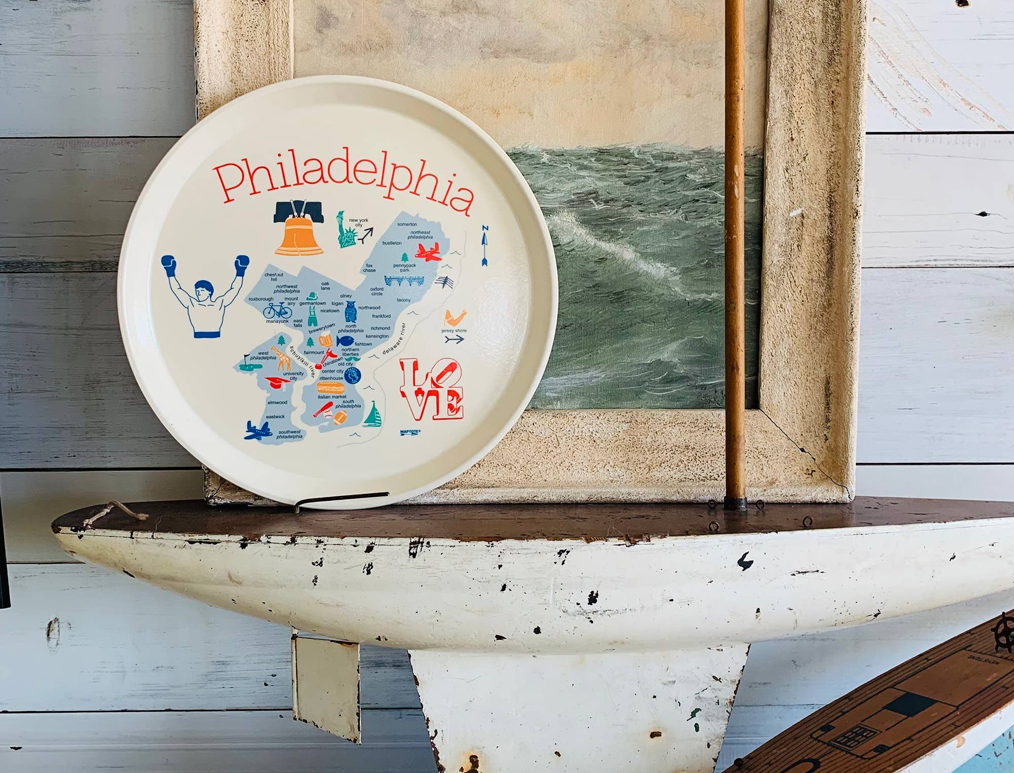 Philadelphia Round Tray