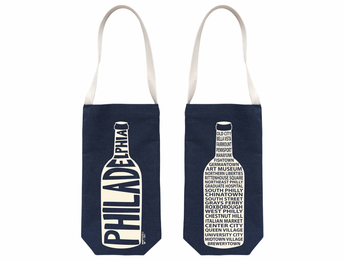 Philadelphia Single Wine Totes