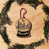 Philadelphia Wood Ornament