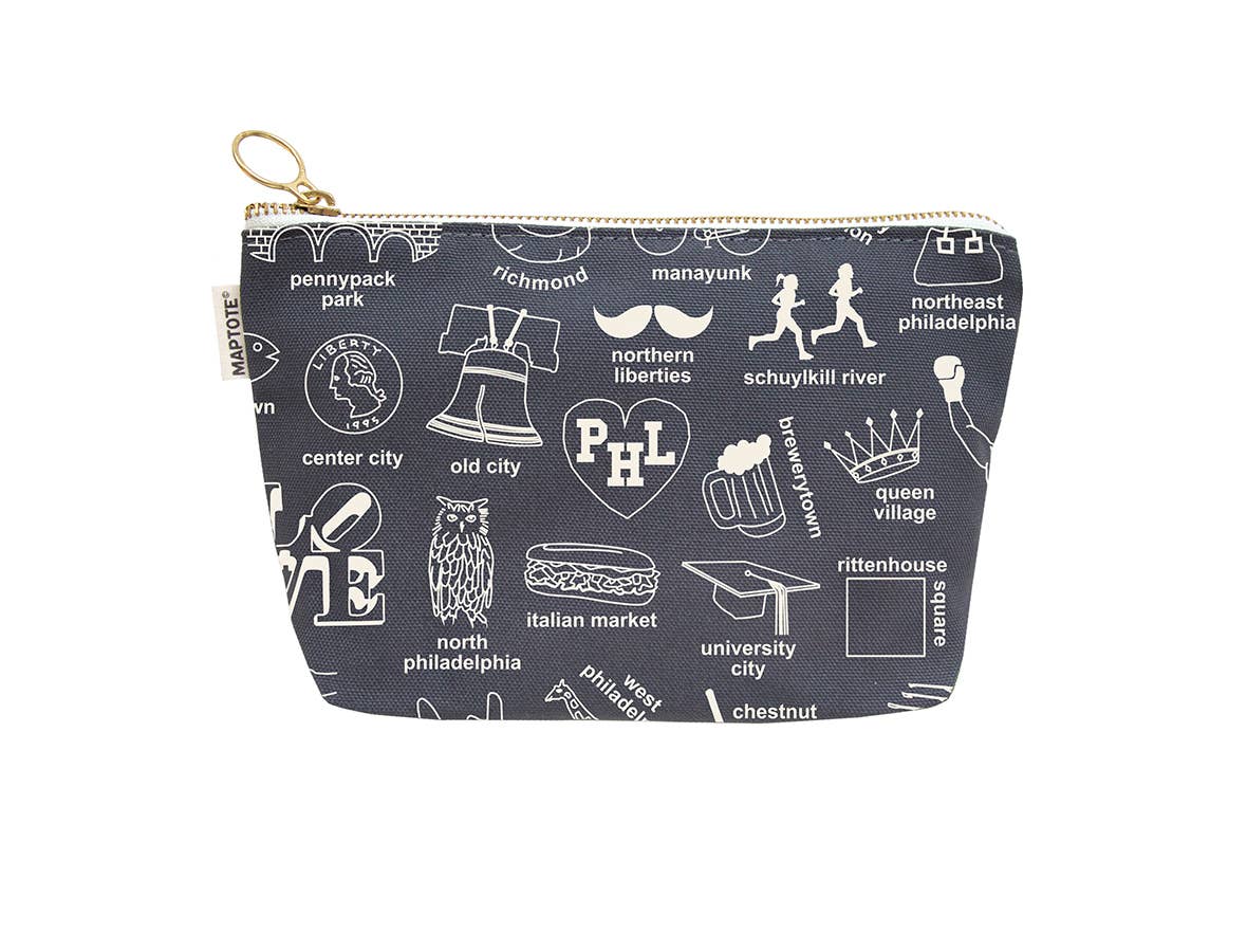 Philadelphia Zipped Pouch