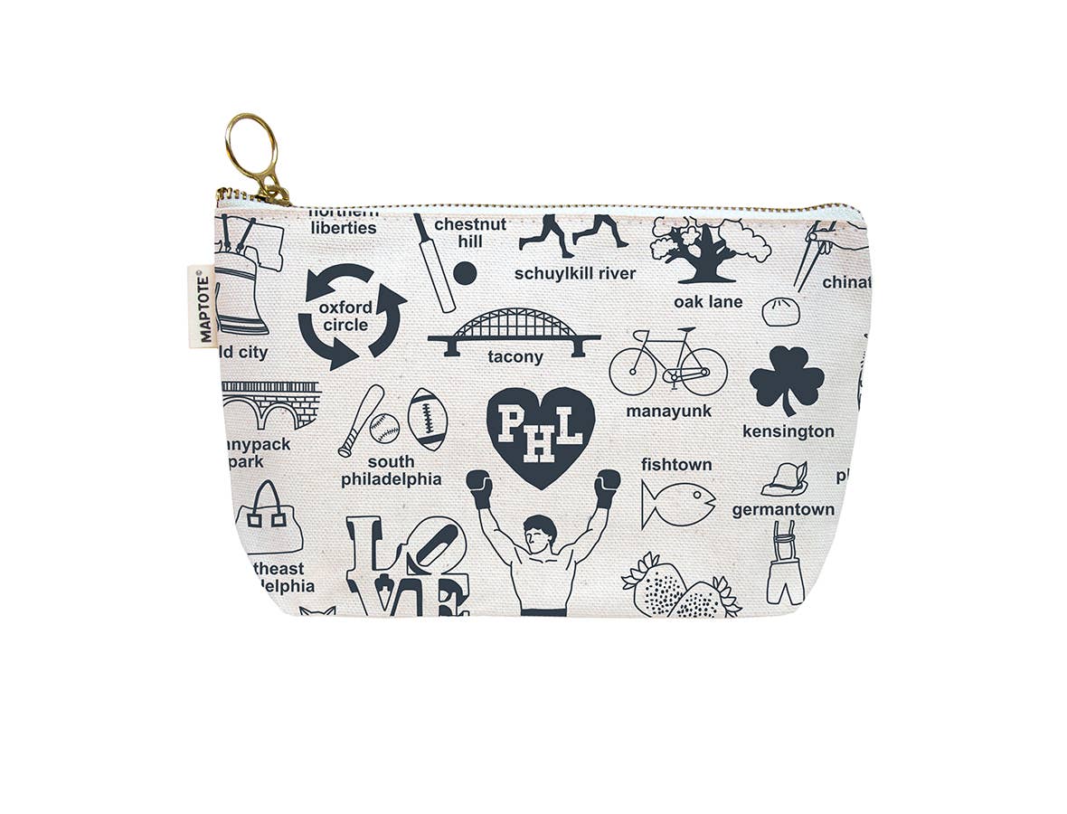 Philadelphia Zipped Pouch