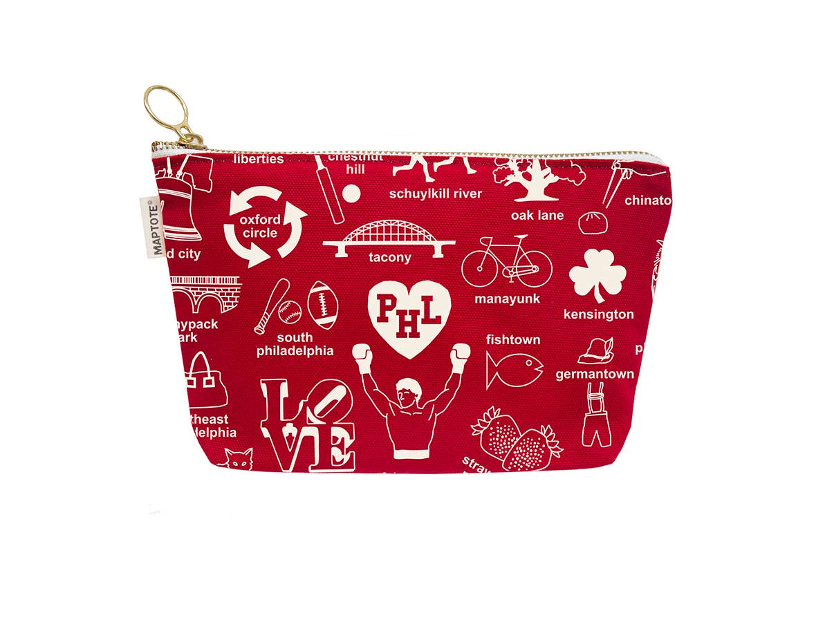 Philadelphia Zipped Pouch