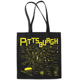 Pittsburgh Black Everyday Tote