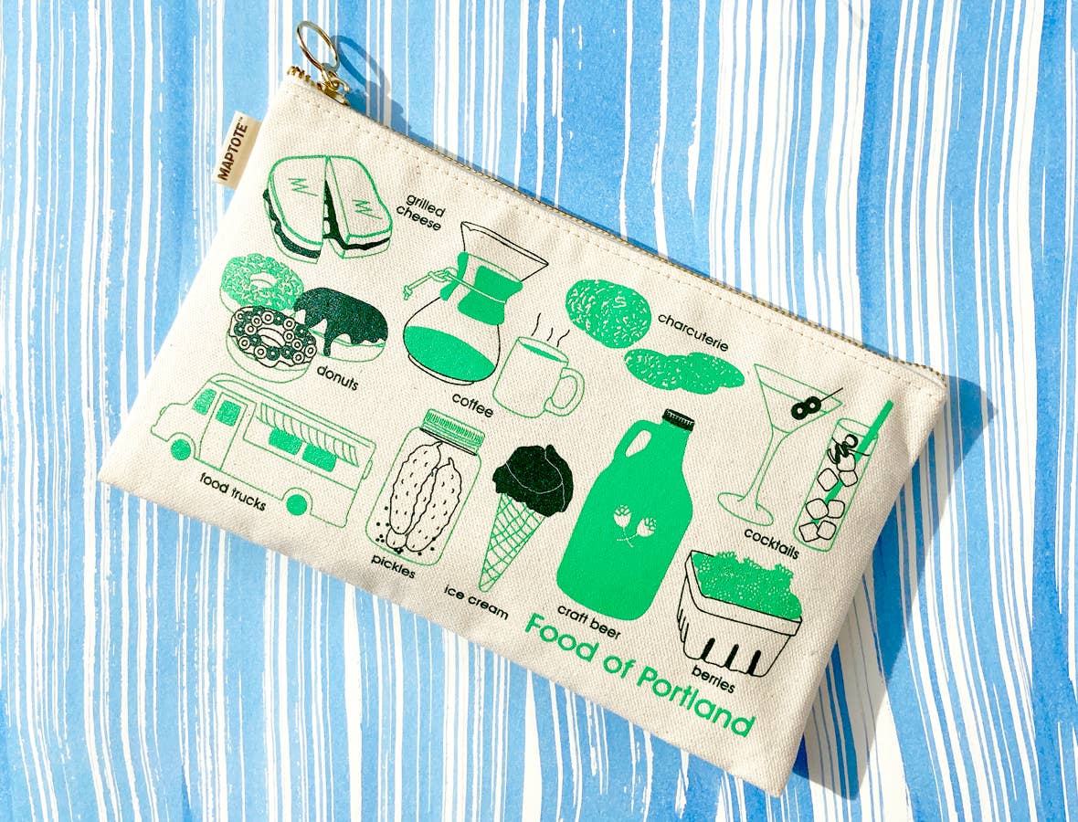 Portland Foodie Slim Pouch