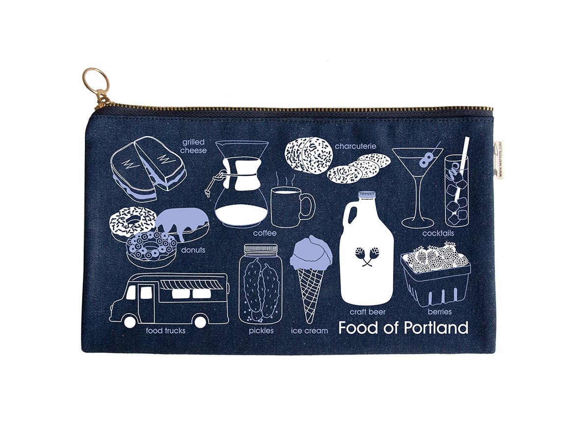 Portland Foodie Slim Pouch