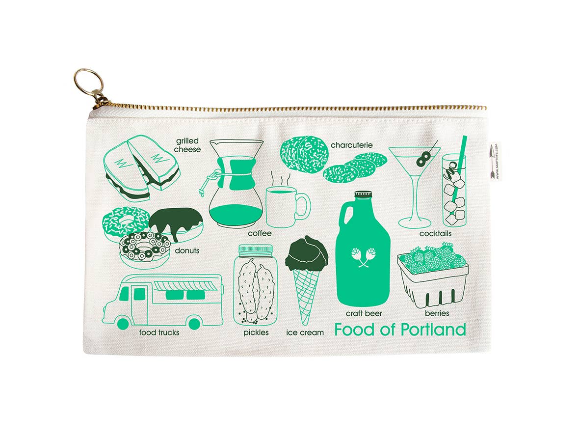 Portland Foodie Slim Pouch