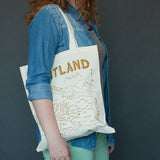 Portland Metallic Grocery Tote