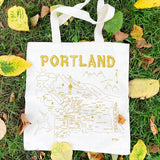 Portland Metallic Grocery Tote