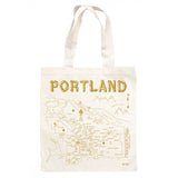 Portland Metallic Grocery Tote