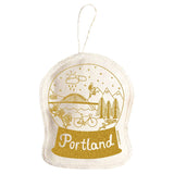 Portland Ornament - Gold