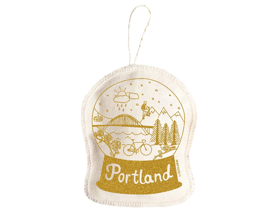 Portland Ornament - Gold