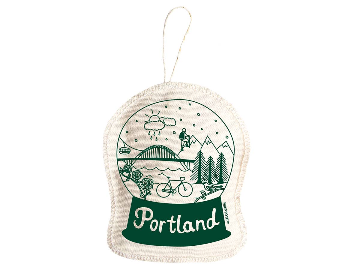 Portland Ornament - Green