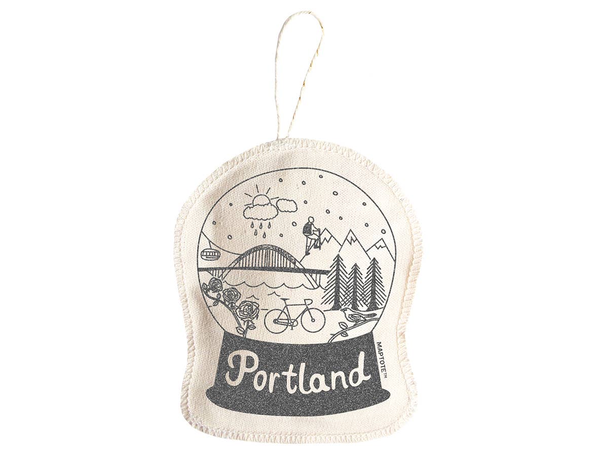 Portland Ornament - Silver