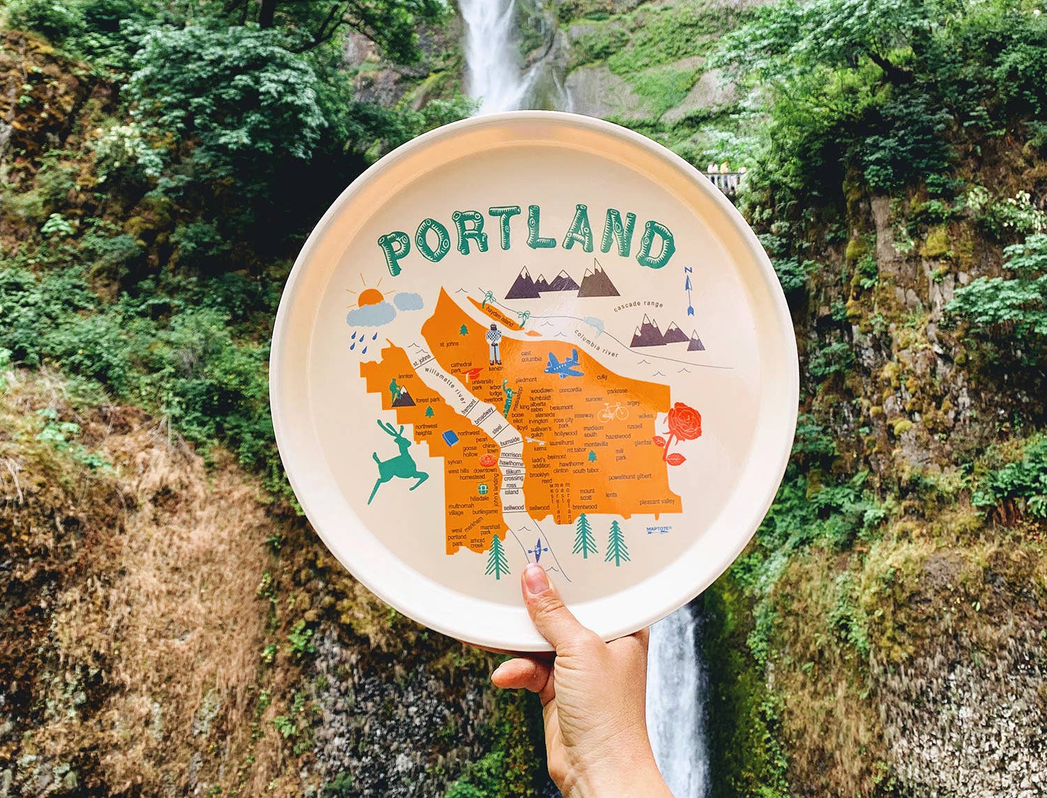 Portland Round Tray