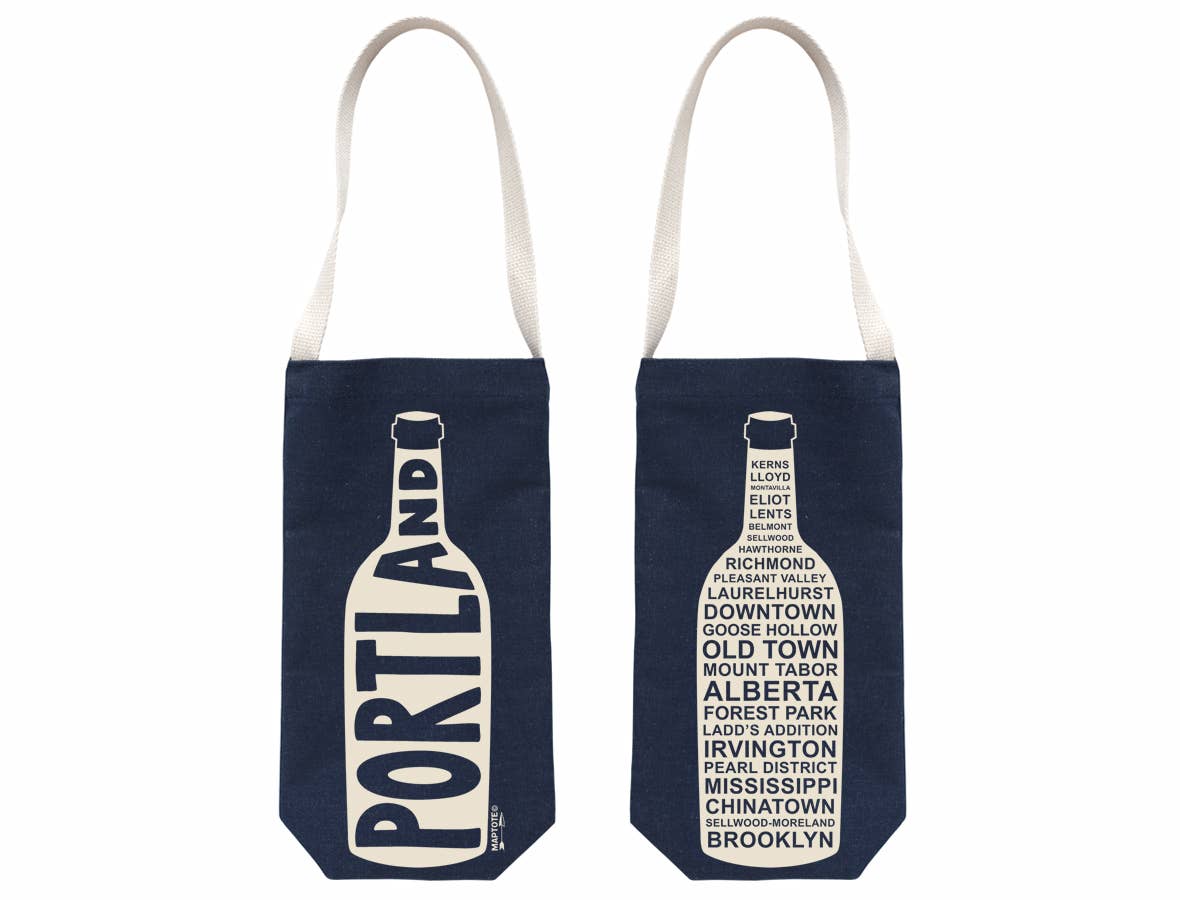 Portland Single Wine Totes