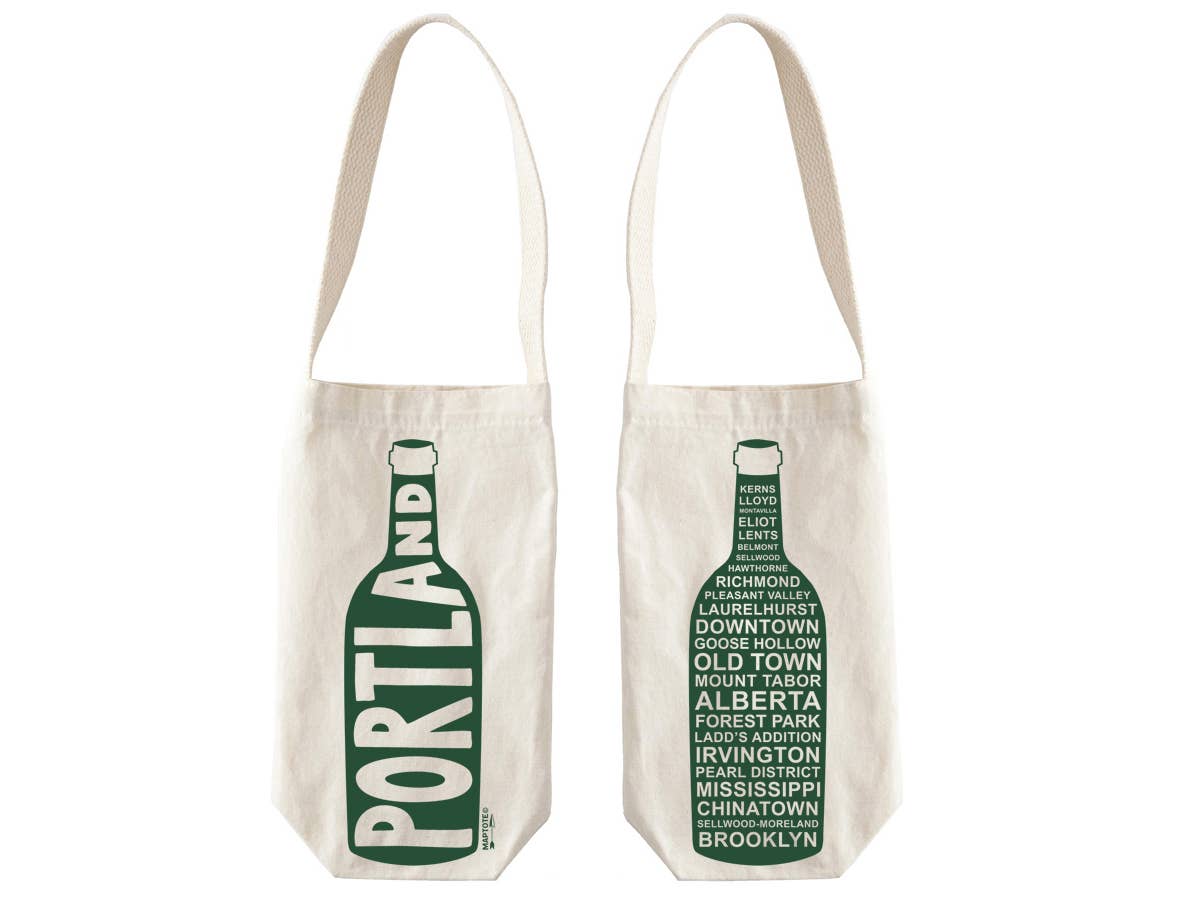 Portland Single Wine Totes