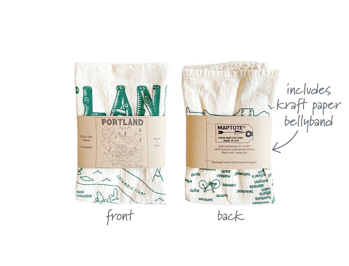 Portland Tea Towel