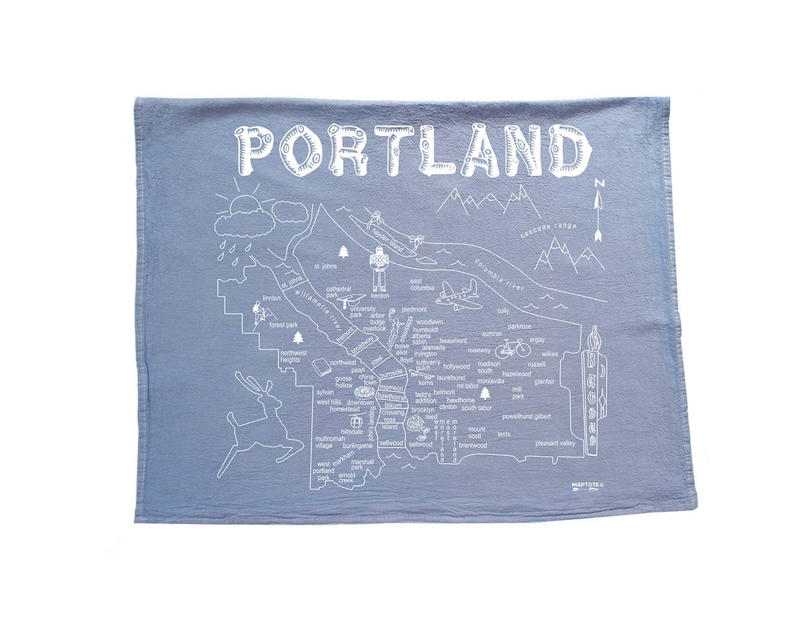 Portland Tea Towel