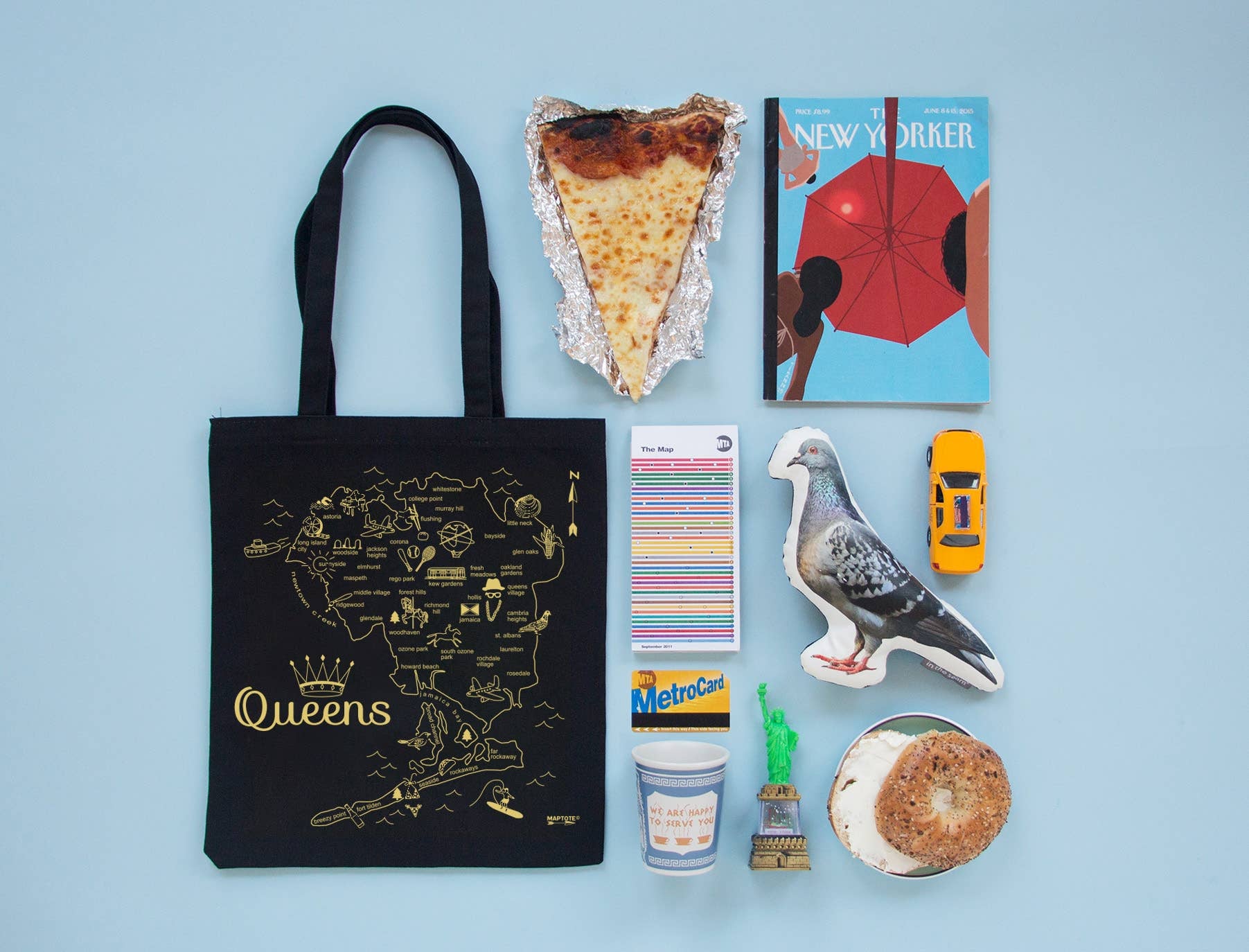 Queens Black Everyday Tote