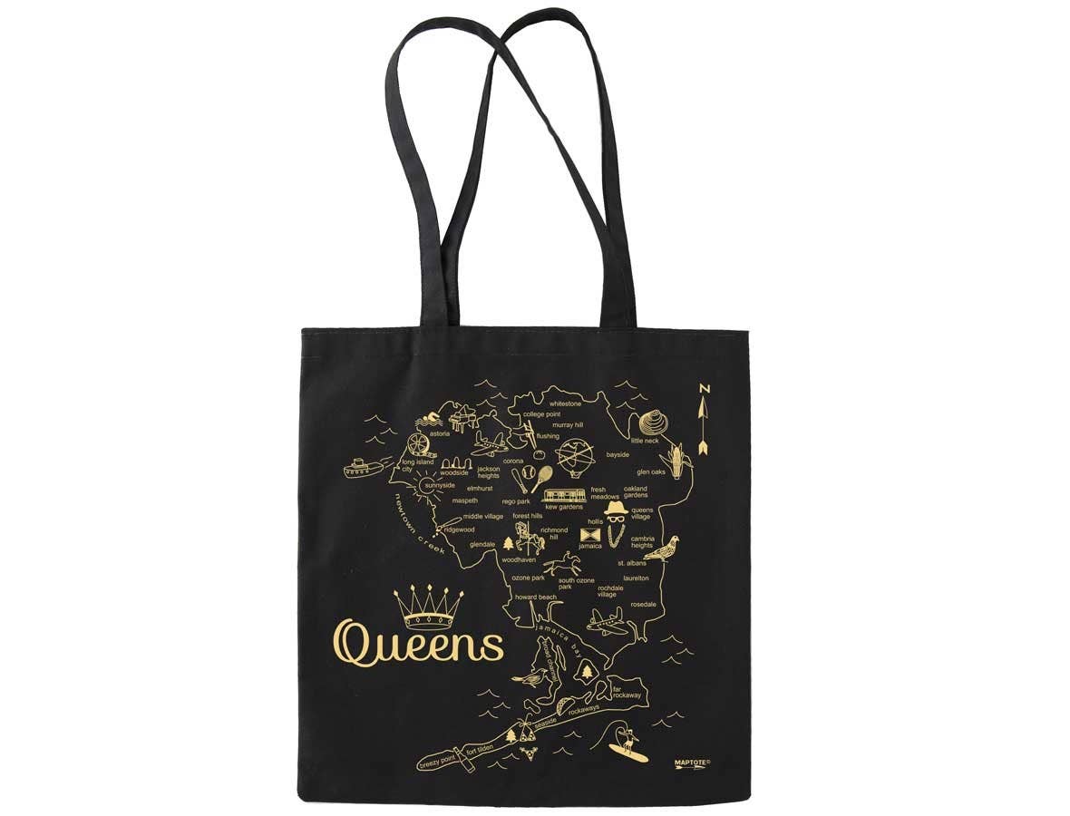 Queens Black Everyday Tote