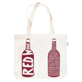 Red Double Wine Tote