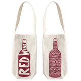 Red Single Wine Totes