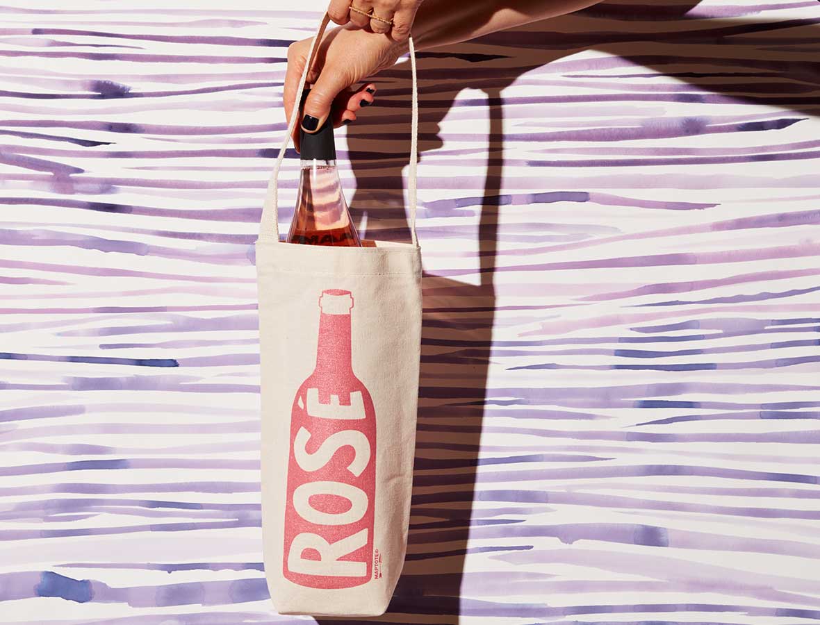 Rosé Single Wine Tote