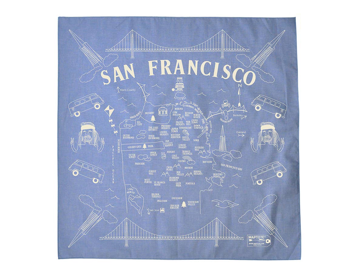 San Francisco Bandana Chambray