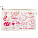 San Francisco Foodie Slim Pouch