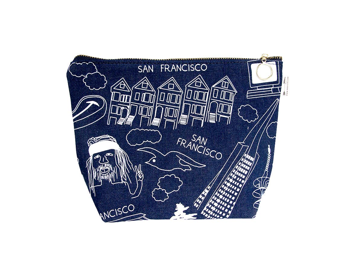 San Francisco Makeup Pouch