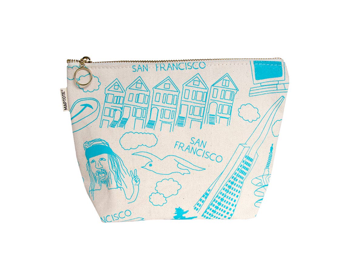 San Francisco Makeup Pouch