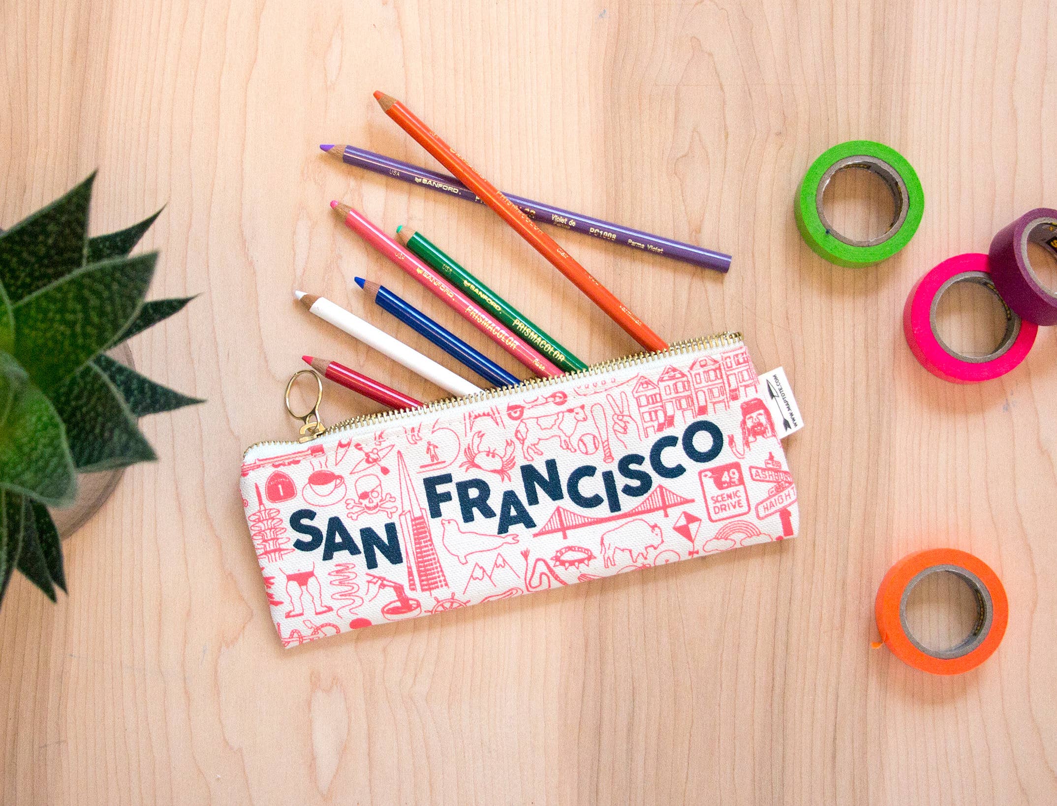 San Francisco Pencil Pouch