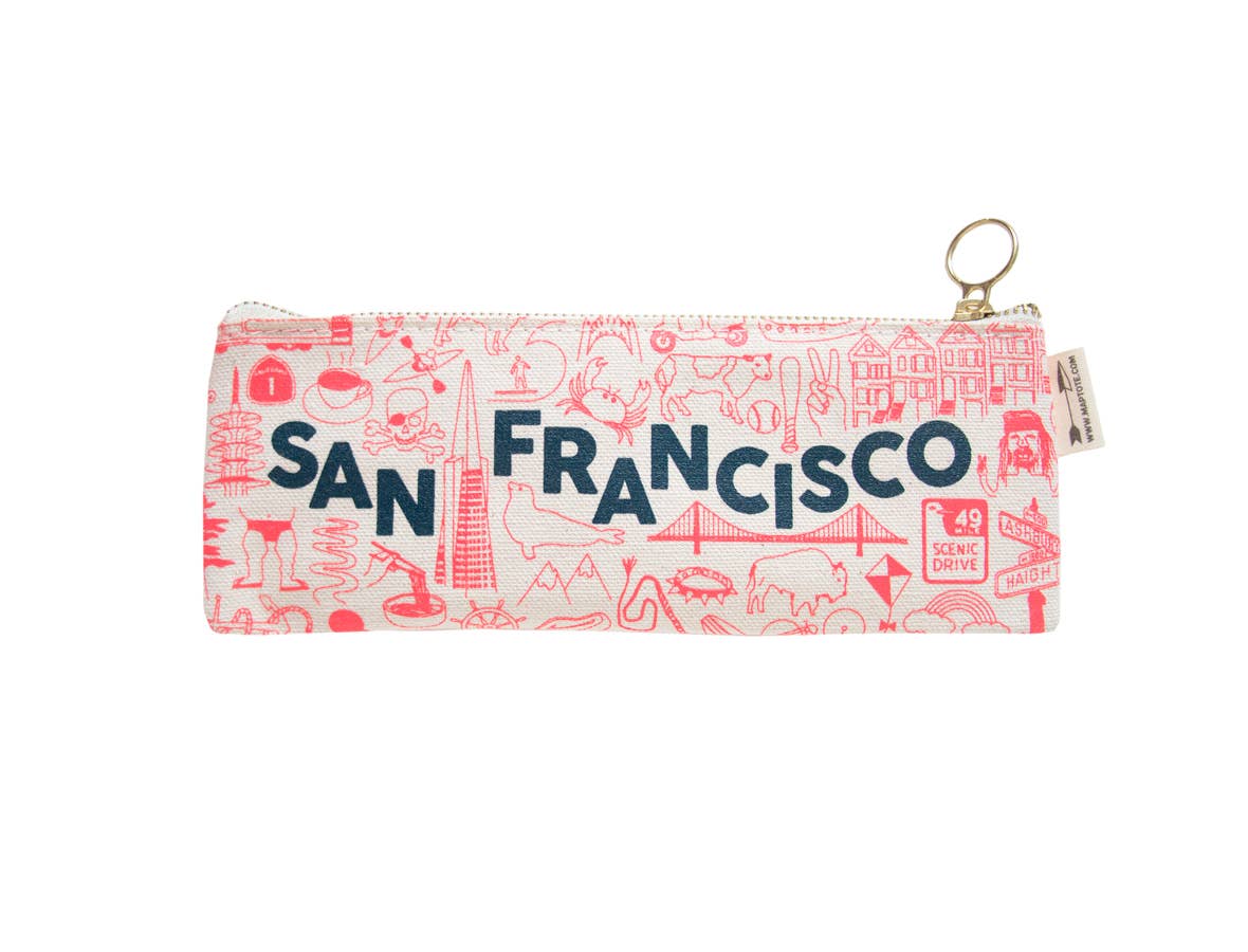 San Francisco Pencil Pouch