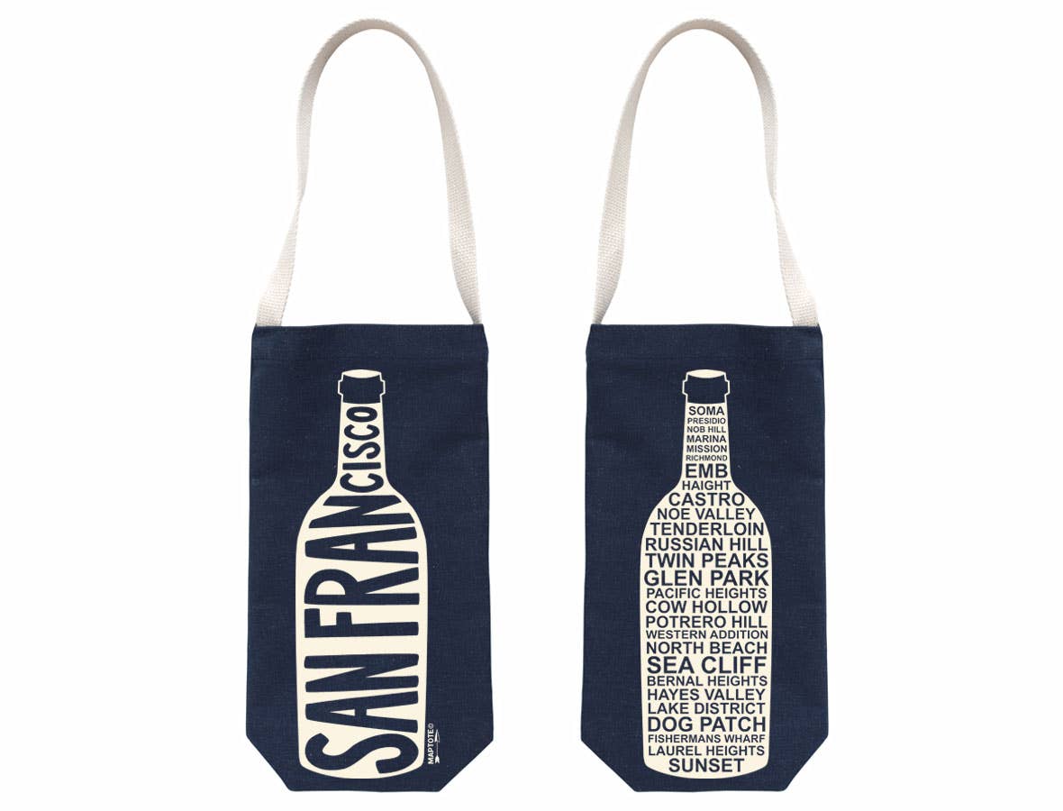 San Francisco Single Wine Totes