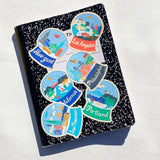 San Francisco Snowglobe Sticker