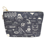 San Francisco Zipped Pouch