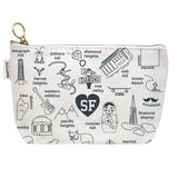 San Francisco Zipped Pouch