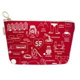 San Francisco Zipped Pouch