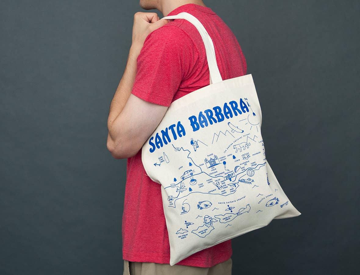 Santa Barbara Grocery Tote