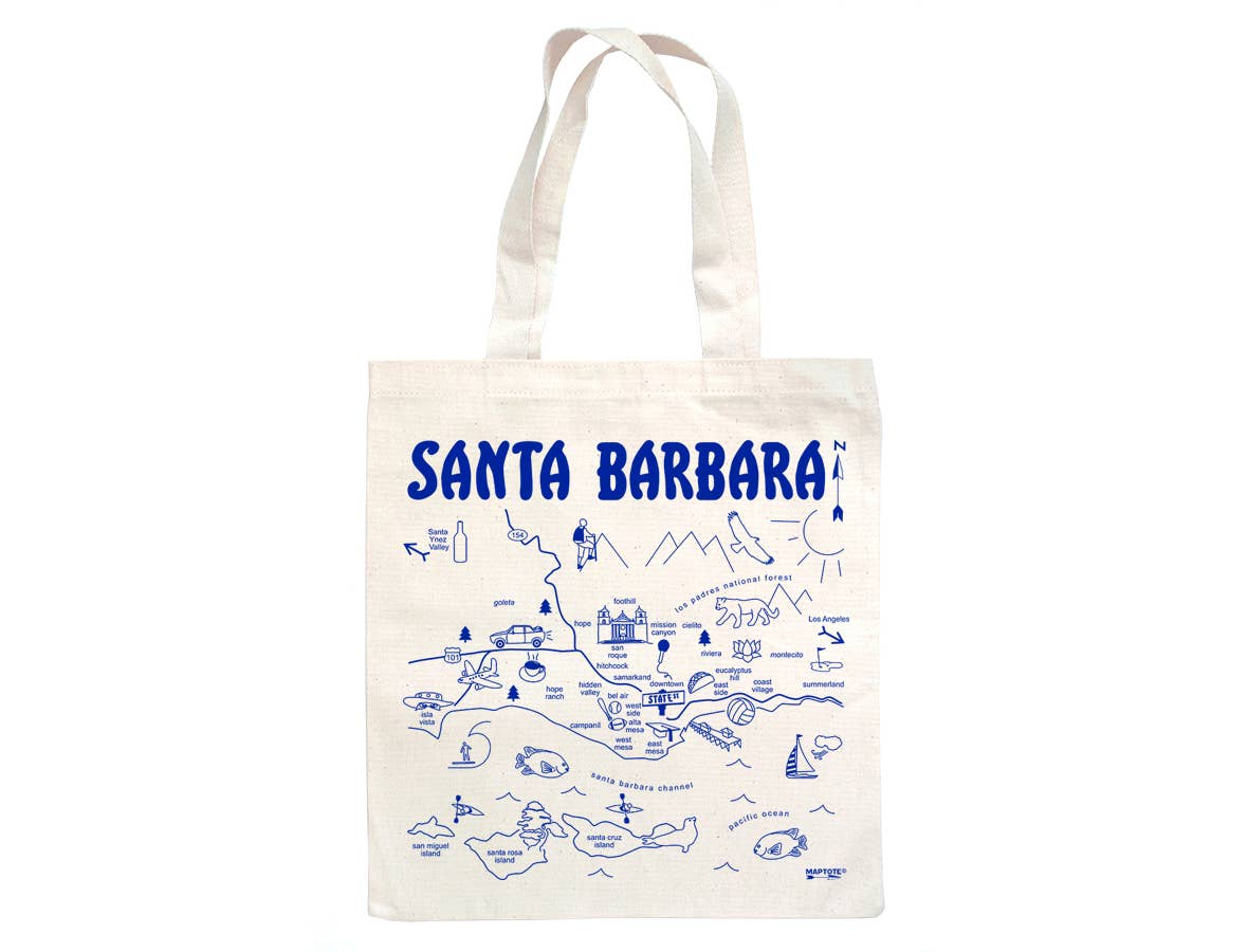 Santa Barbara Grocery Tote