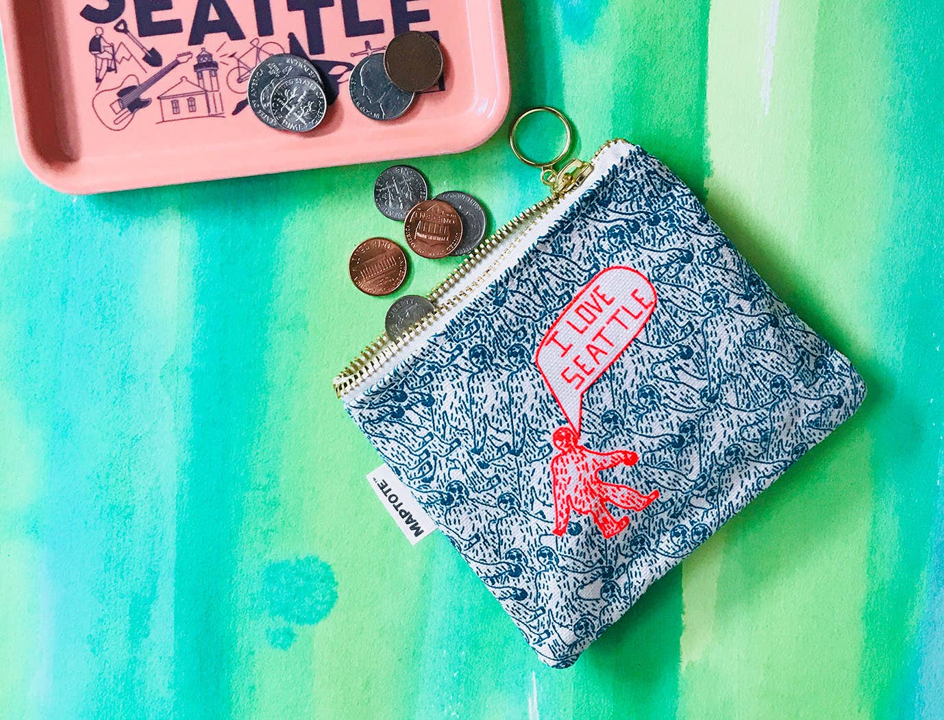 Seattle Coin Pouch