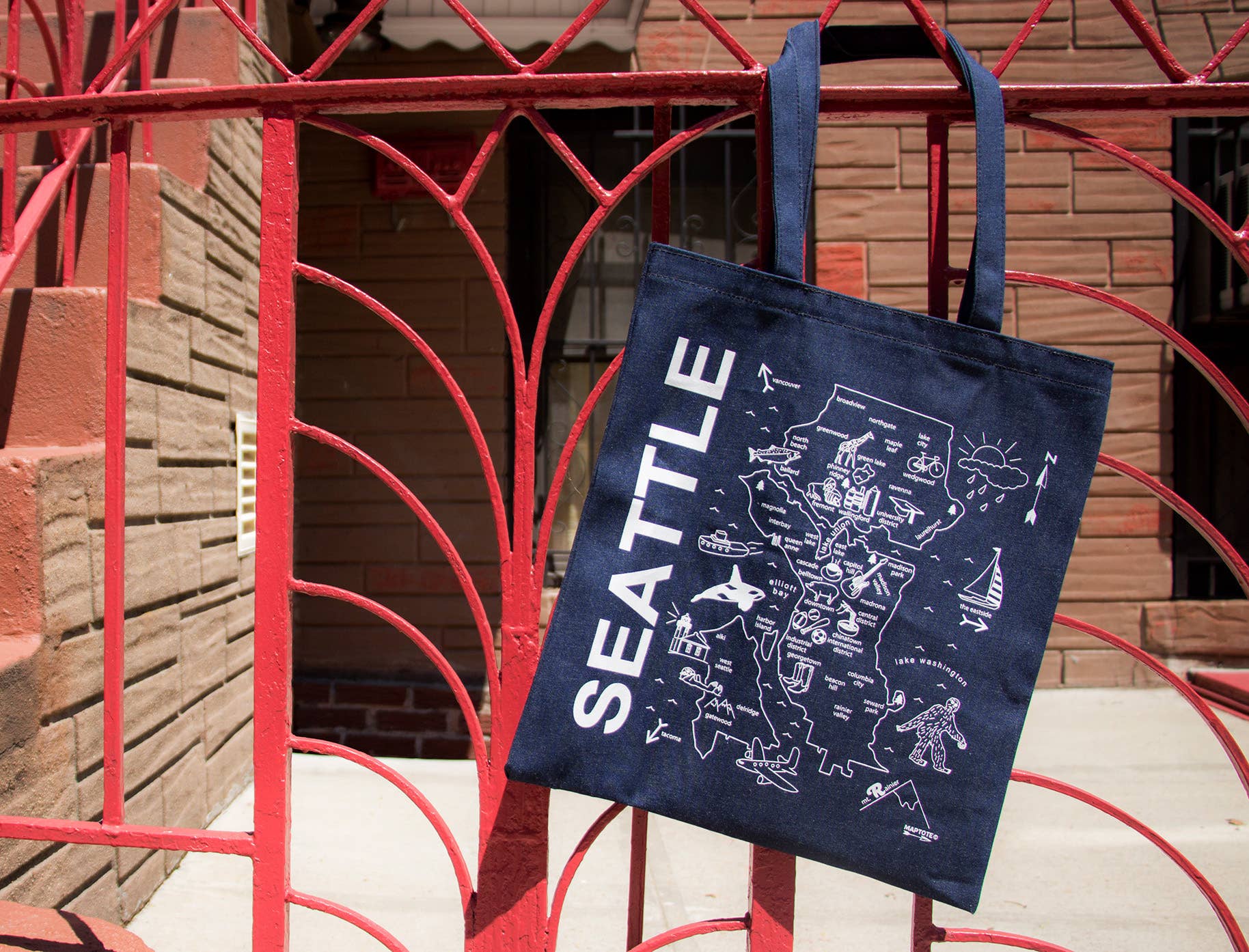 Seattle Denim Tote