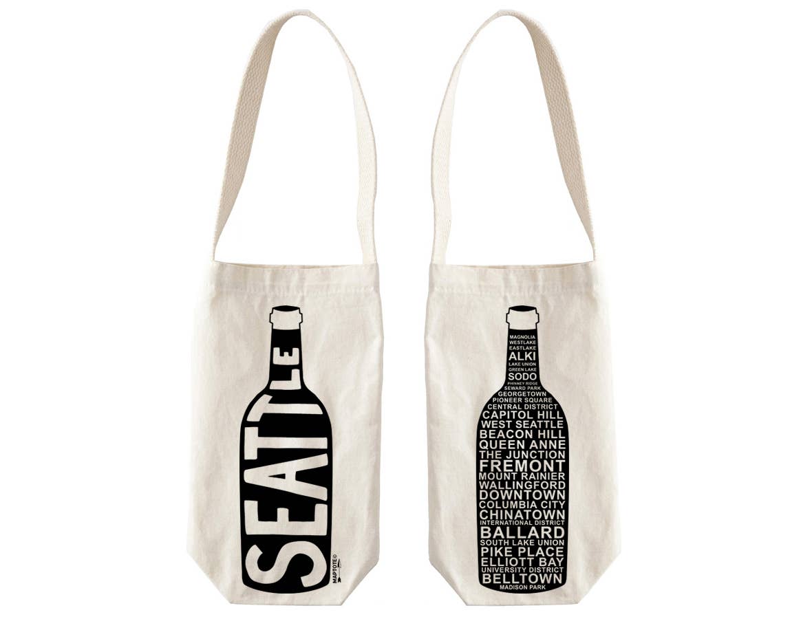 Seattle Single Wine Totes