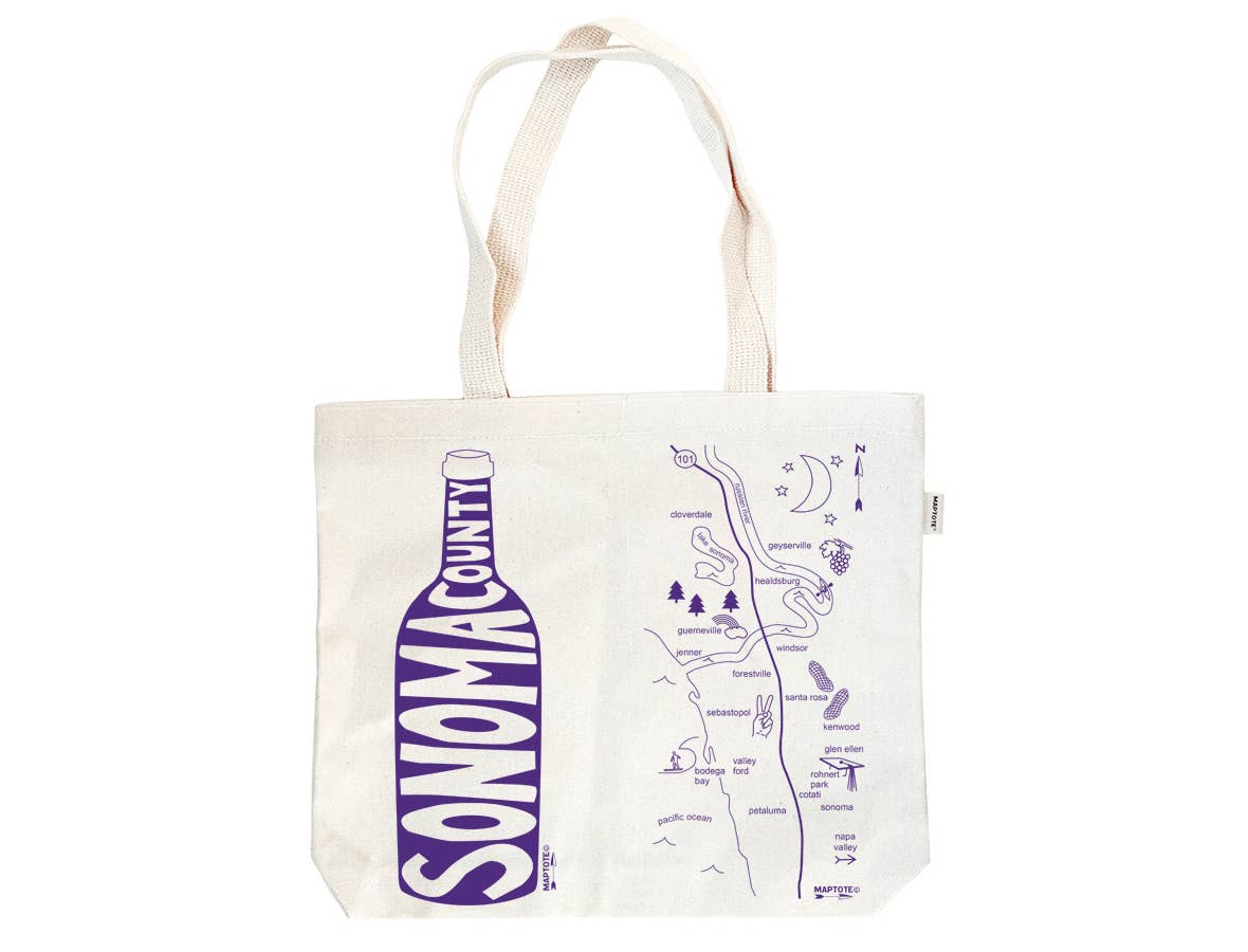 Sonoma County Double Wine Tote