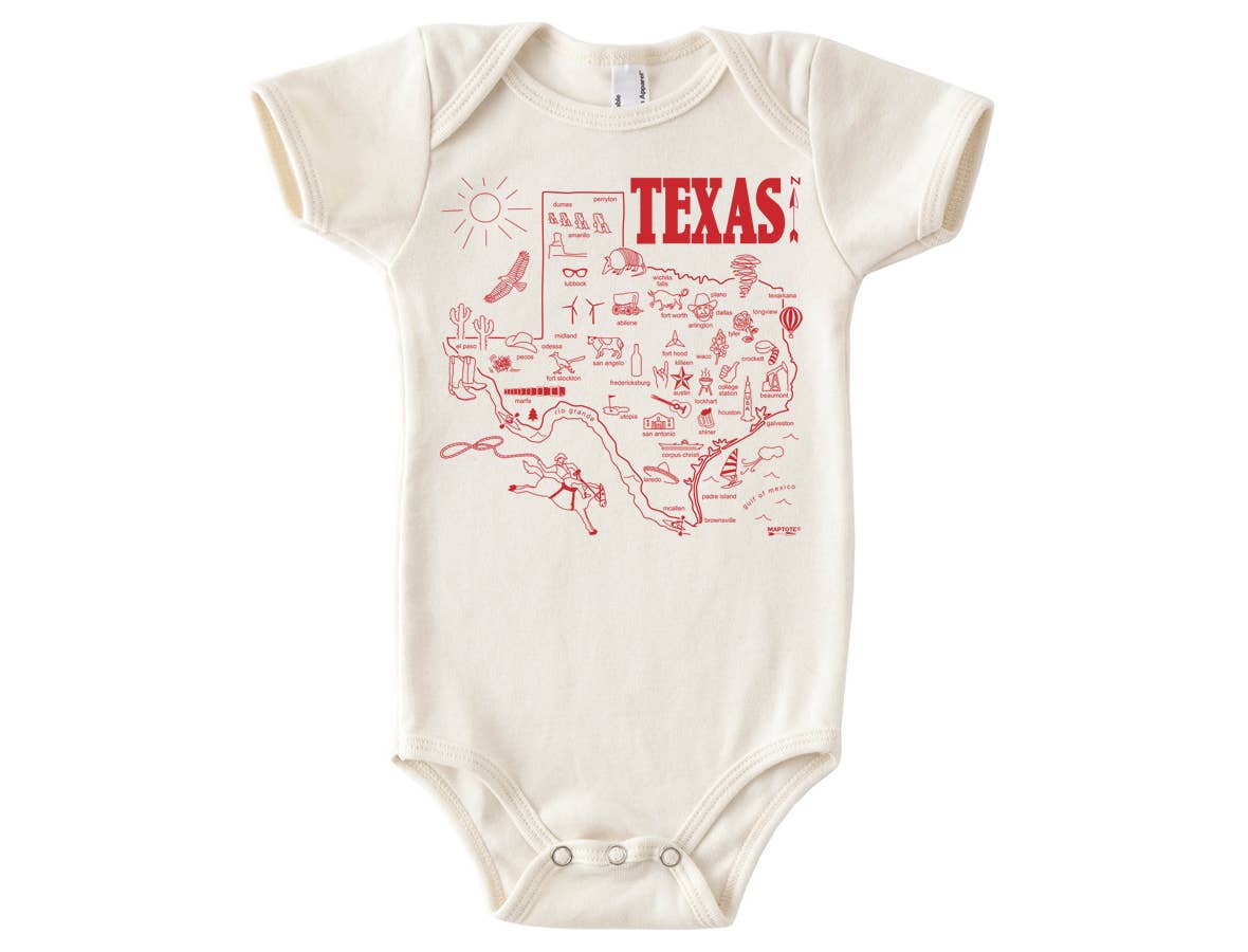 Texas Baby One-Piece