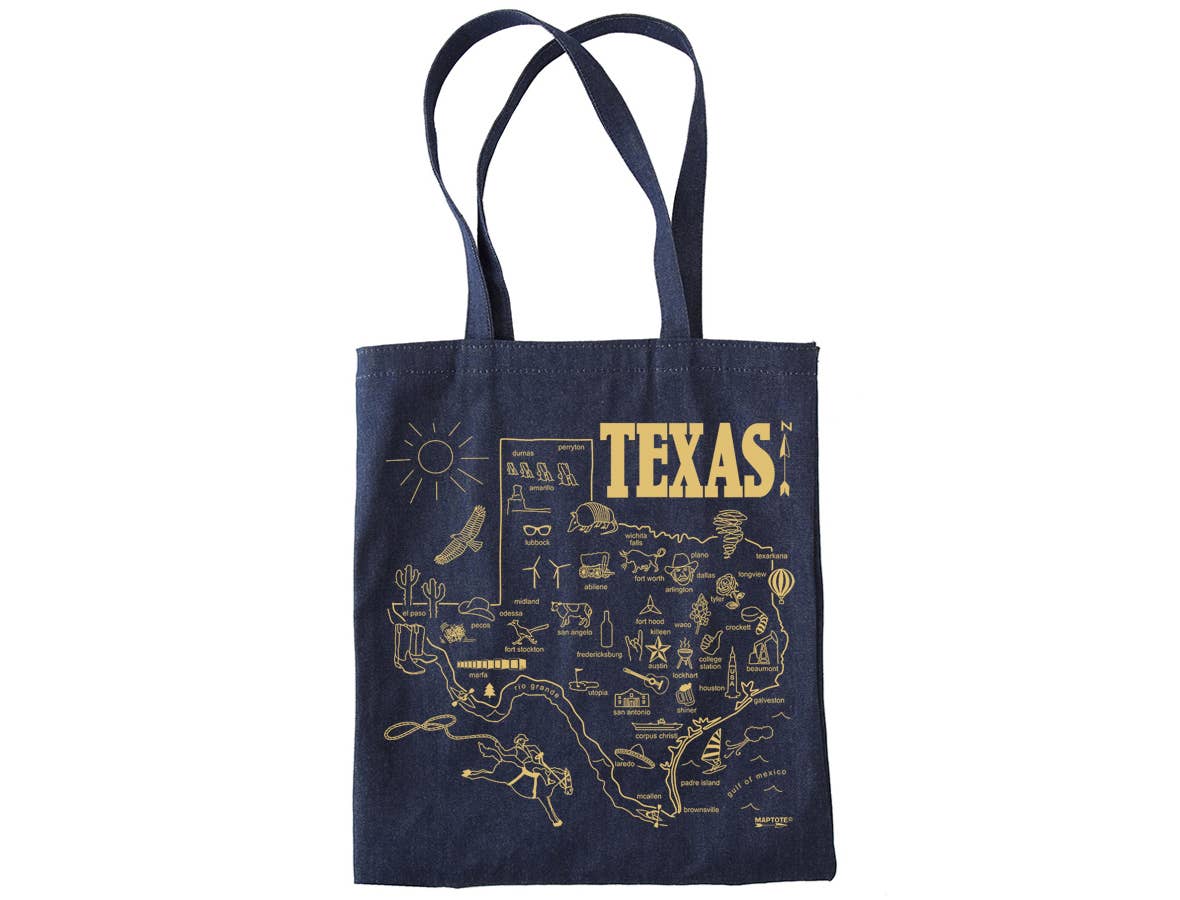 Texas Denim Tote