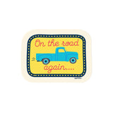 Texas On the Road Again Truck Sticker