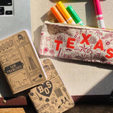 Texas Pencil Pouch