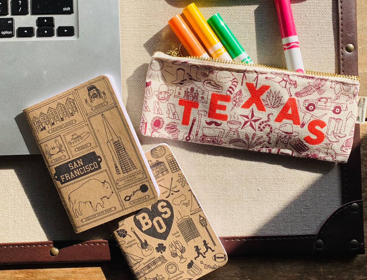 Texas Pencil Pouch